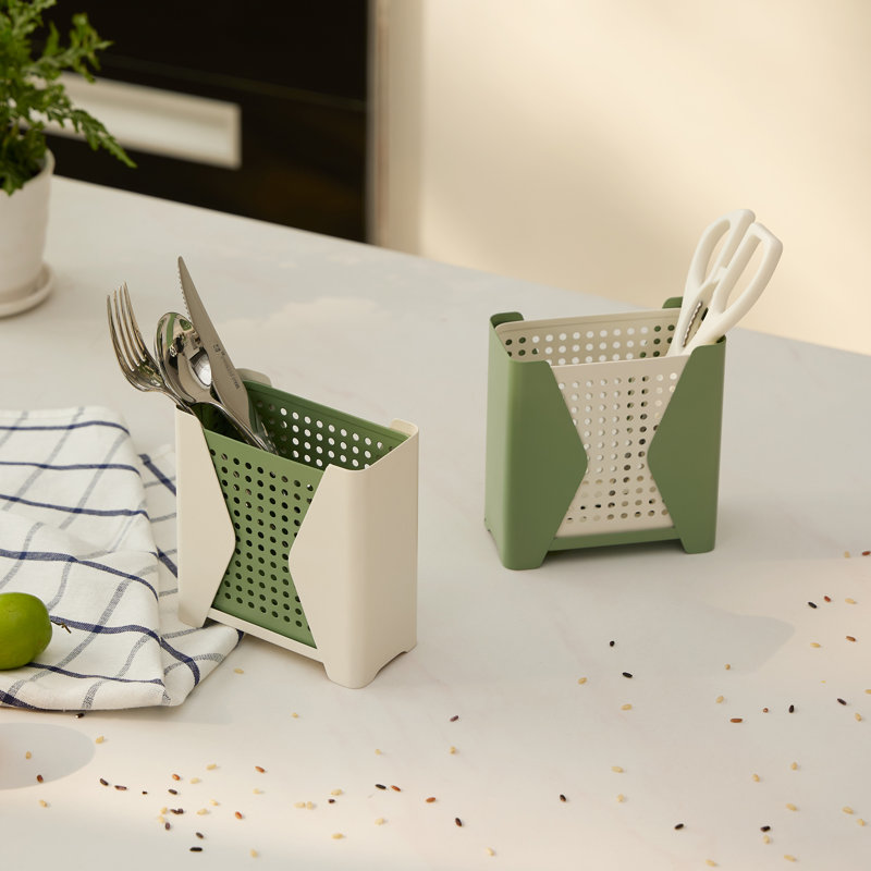 Latitude Run® Metal Flatware Holder & Reviews Wayfair